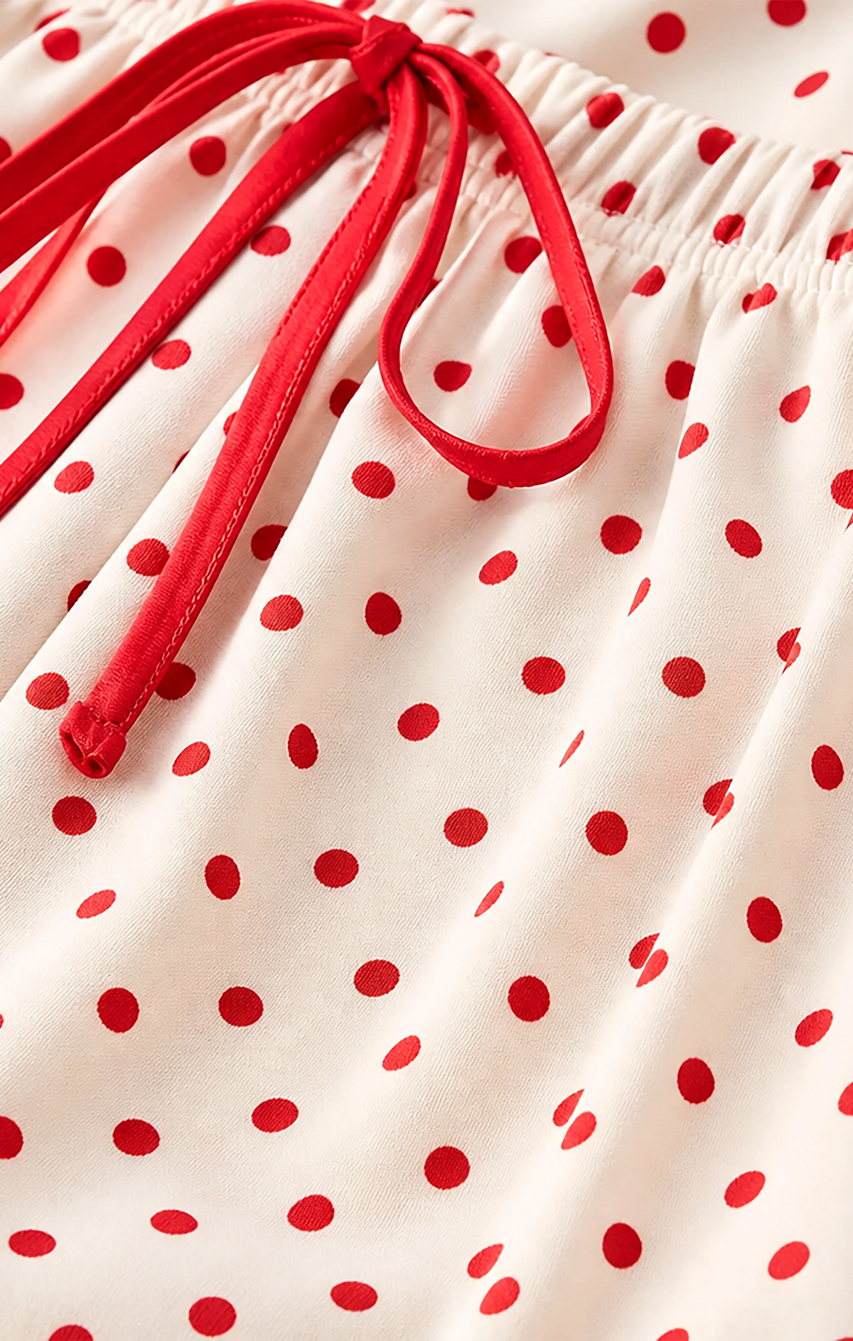 SNUGGLE DOT SATIN PJ SET