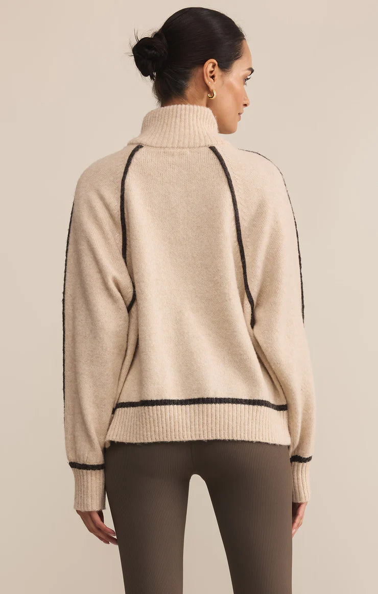 ALPS QUARTER ZIP SWEATER