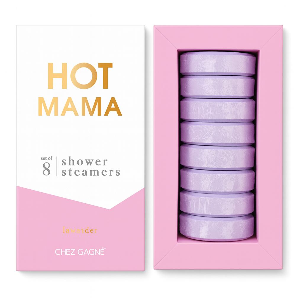 Hot Mama Shower Steamers - Lavender - Mother's Day Gift Set