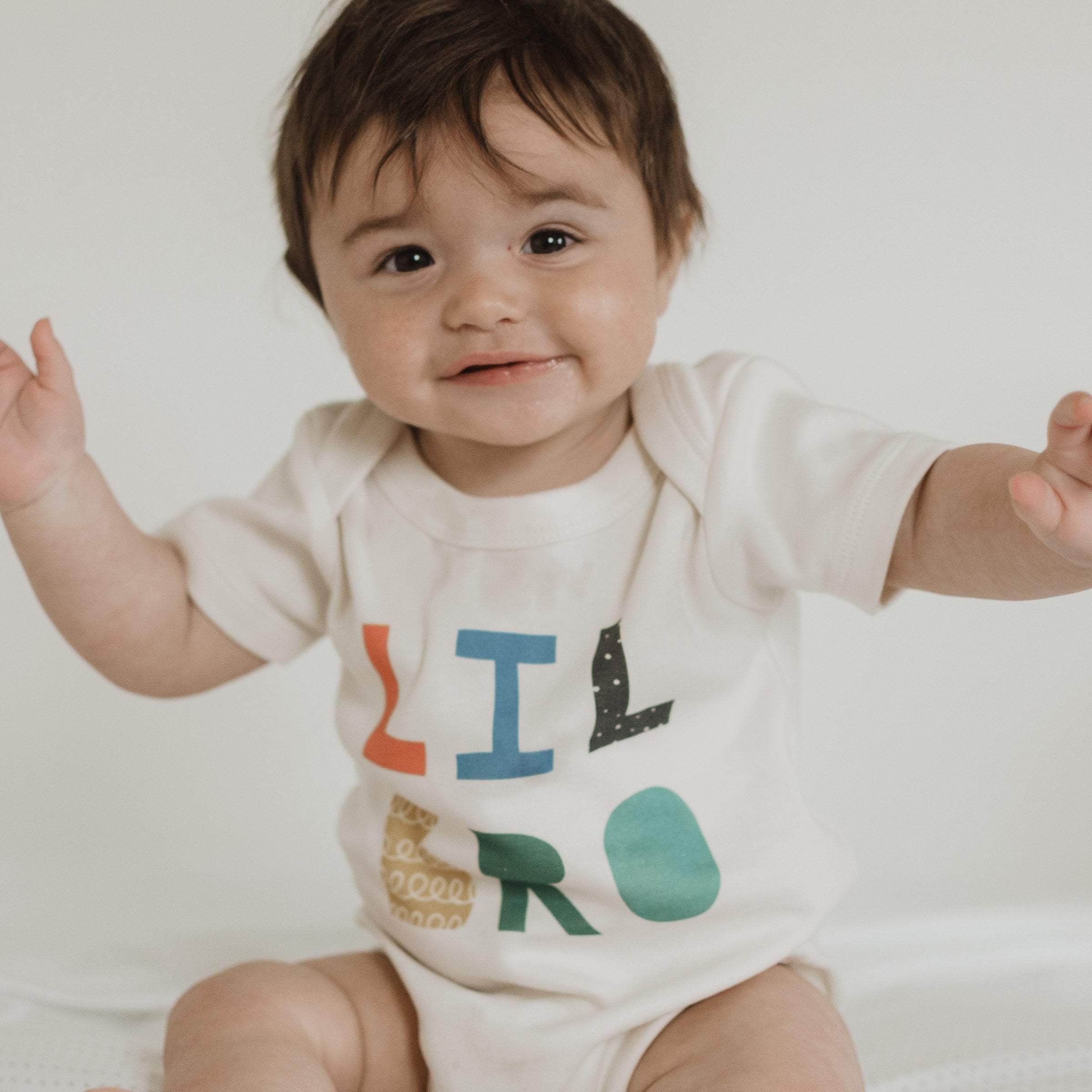 Baby graphic bodysuit | lil bro