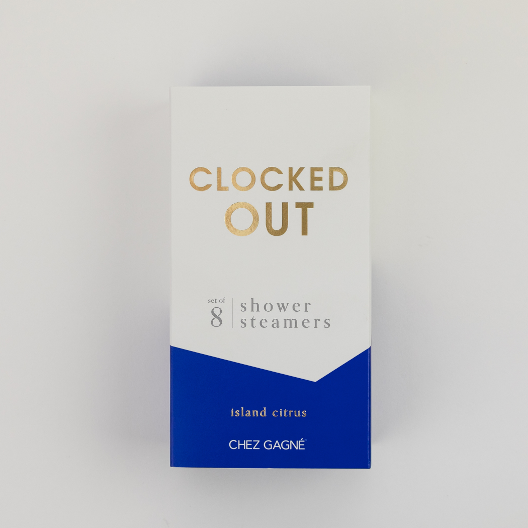 Clocked Out - Aromatherapy Shower Steamers - Island Citrus - Set of 8