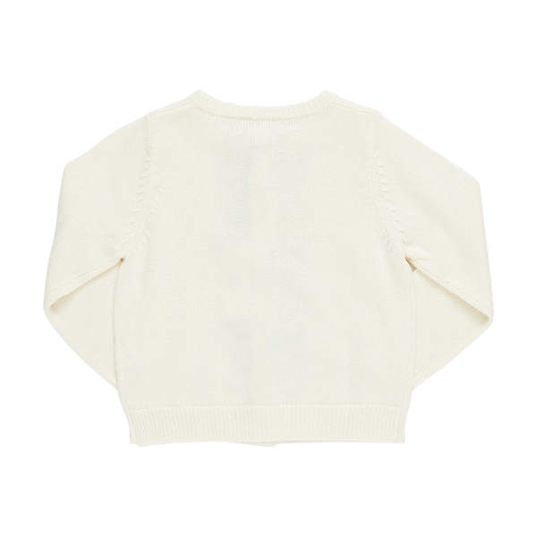 Baby Girls Maude Sweater Cream Bows