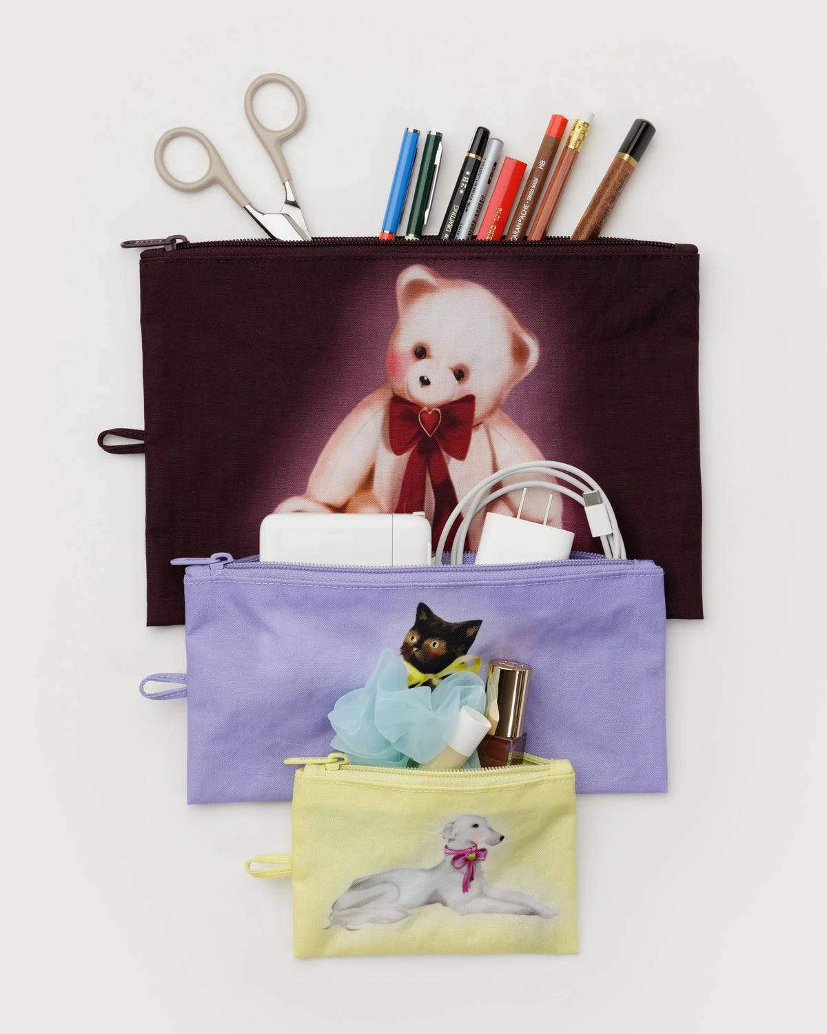 Flat Pouch Set (more patterns)