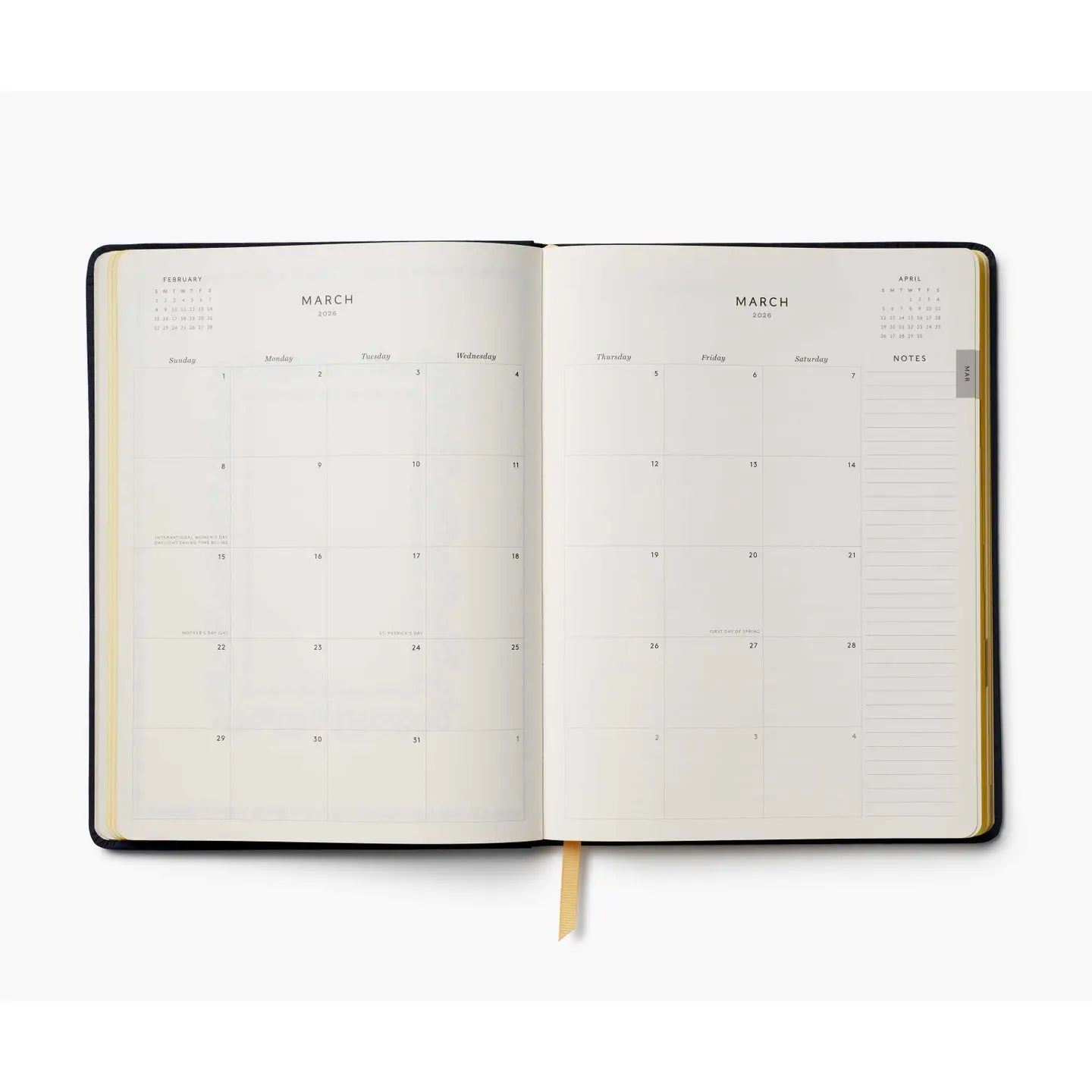 2026 Wildwood 12-Month Embroidered Bookbound Planner