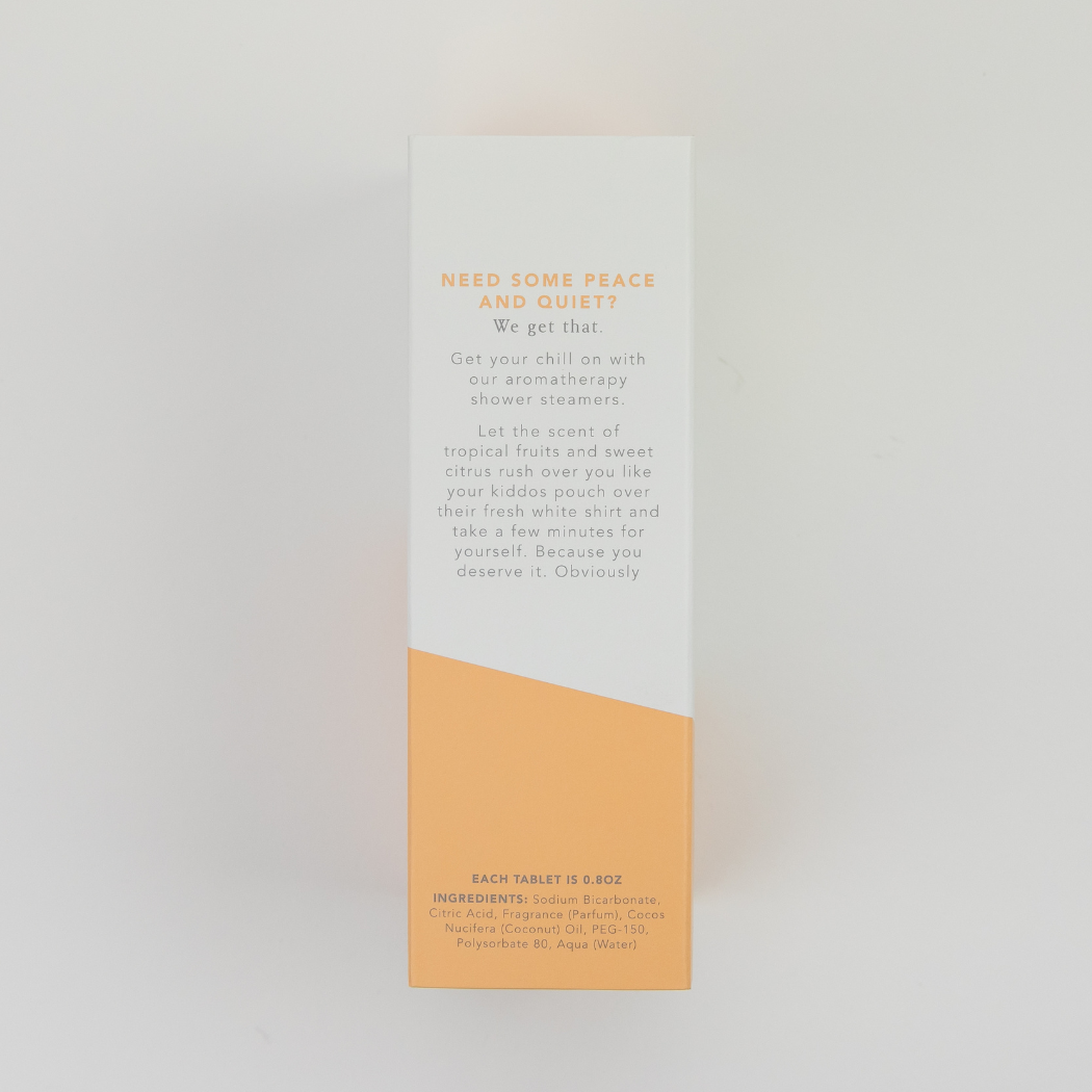 Done Parenting Today - Aromatherapy Shower Steamers - Island Citrus - Set of 8