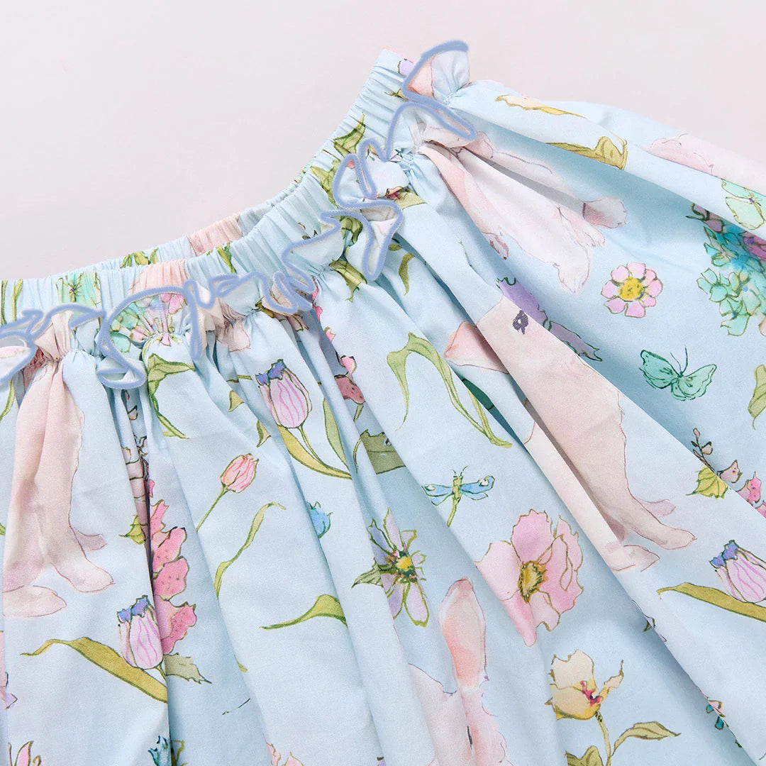 Gianna Skirt - Botanical Bunnies