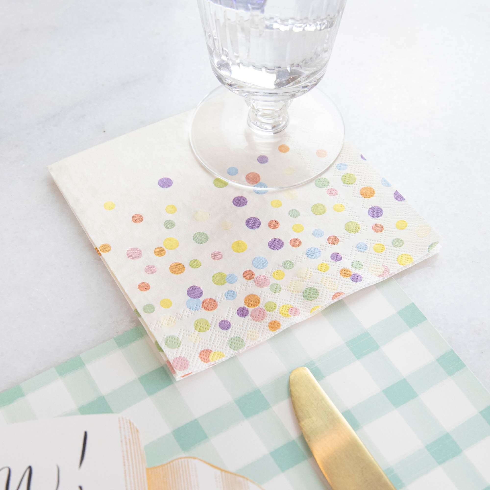 Confetti Sprinkles Napkins