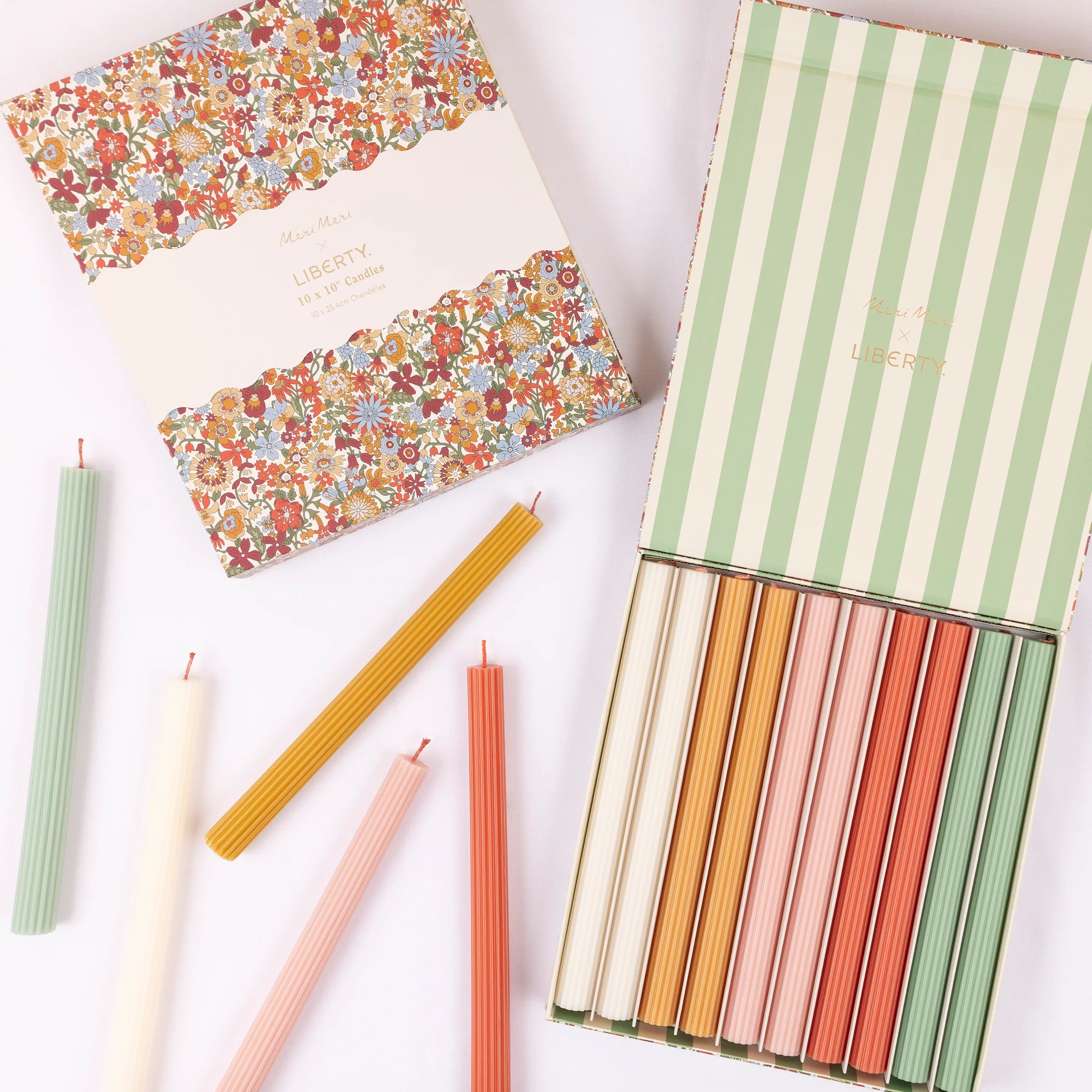 Liberty June blossom Candle Gift Box