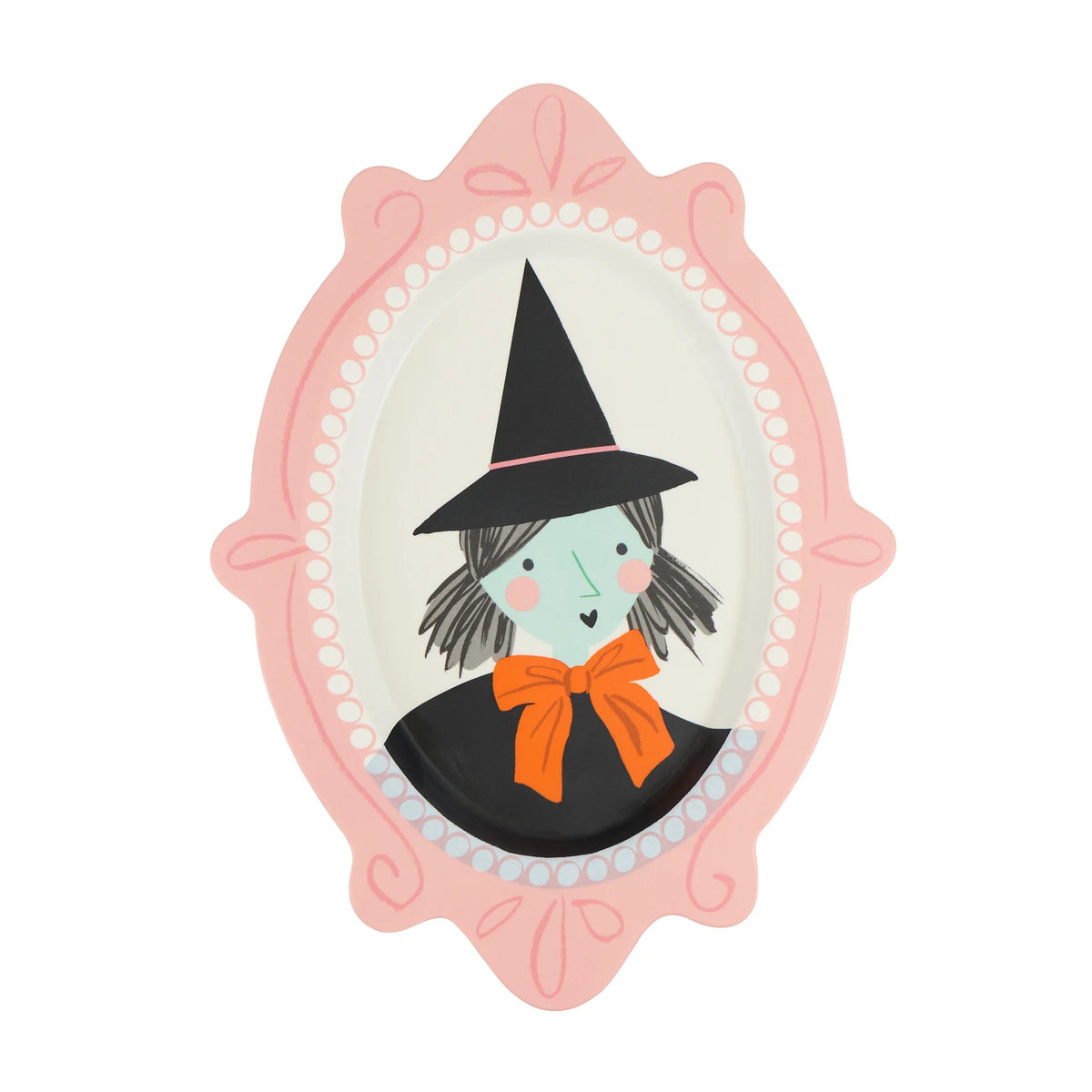 Halloween Portrait Reusable Party Plates