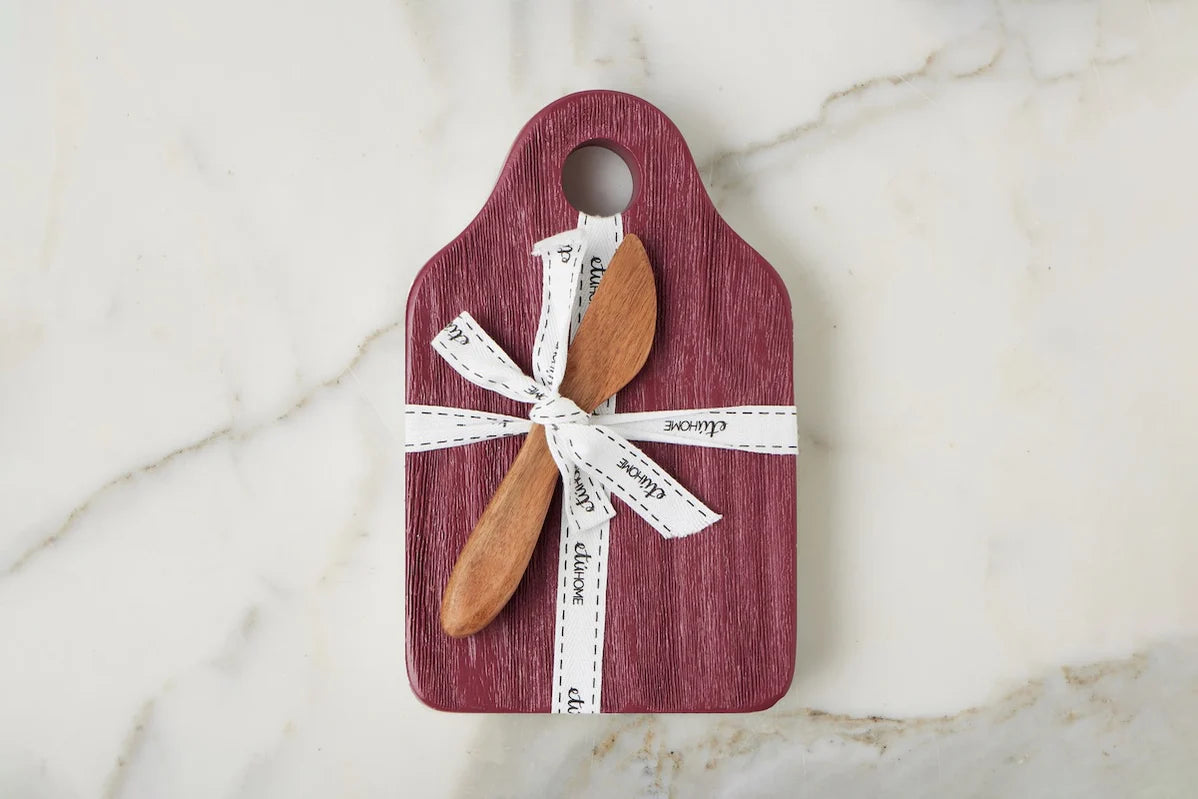 Dutch Cheese Board with Spreader, Small