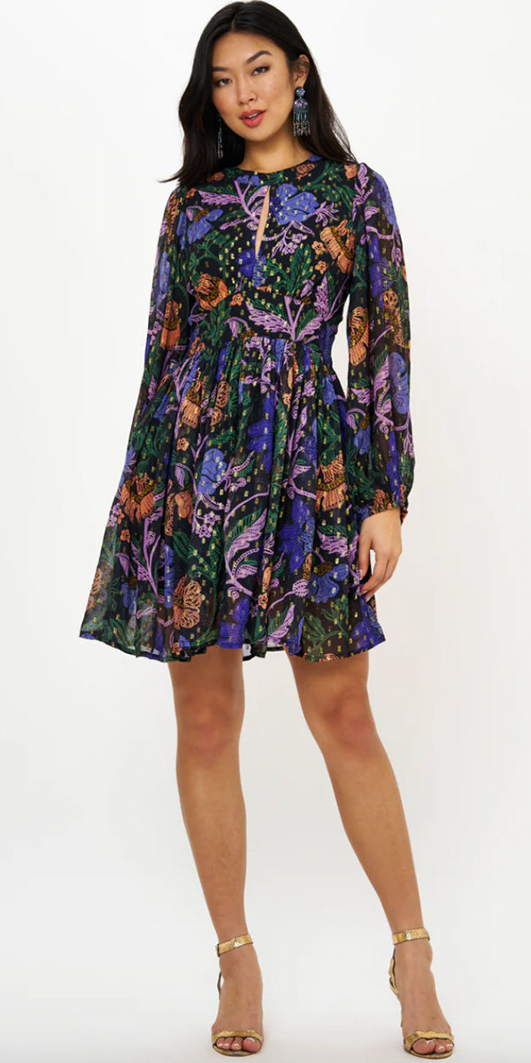 Oliphant Balloon Waisted Mini Dress S Oliphant Balloon Waisted Mini Dress S