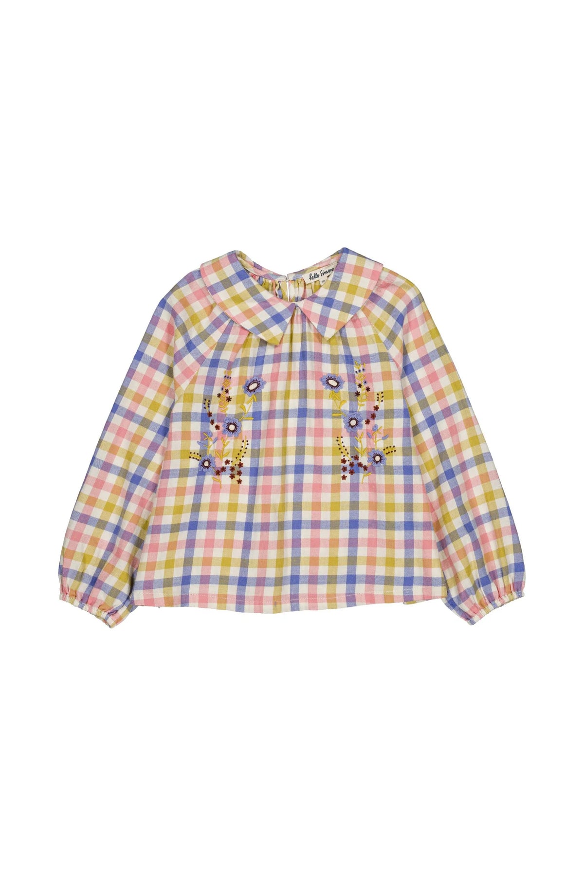 PALOMA BLOUSE CHECK SIXTIES