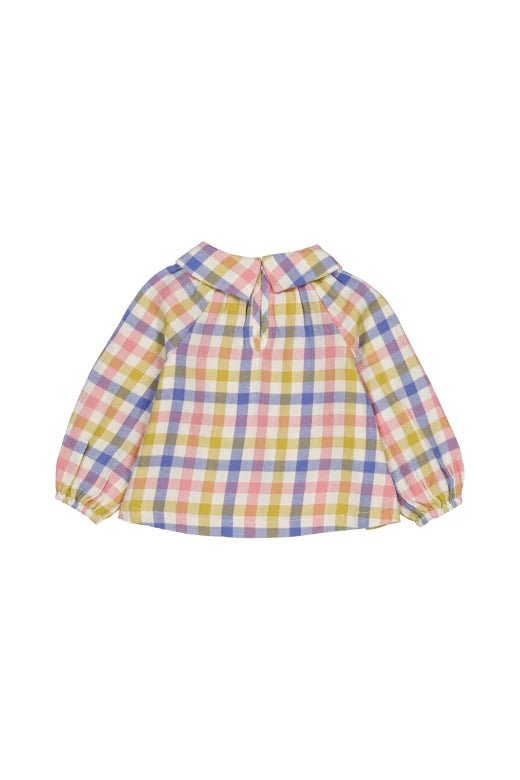 PALOMA BLOUSE CHECK SIXTIES