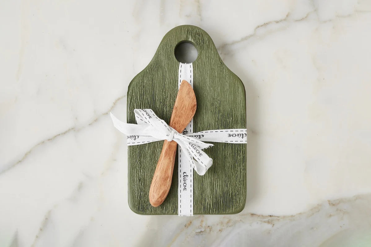 Dutch Cheese Board with Spreader, Small