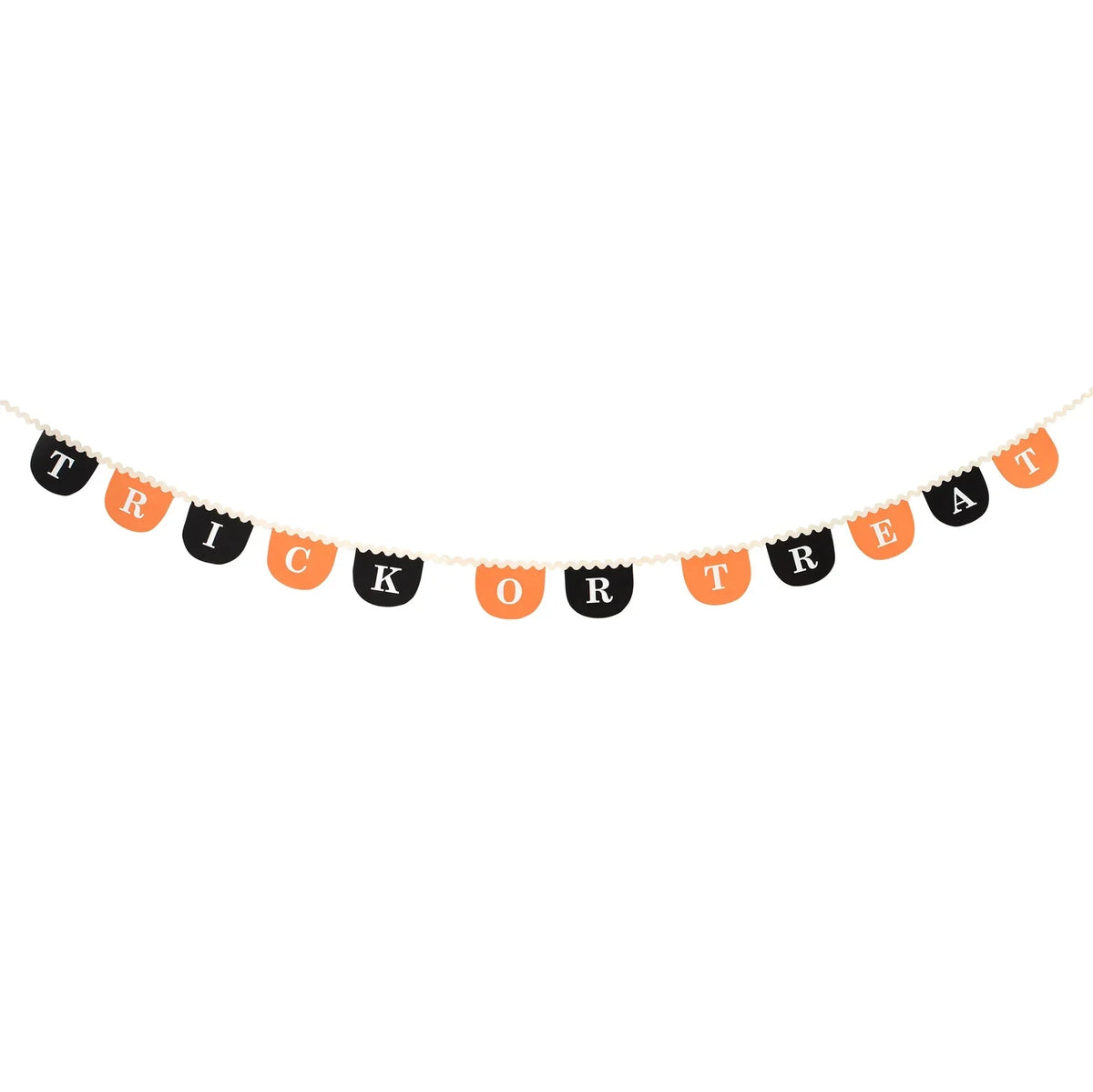 TRICK OR TREAT HALLOWEEN BANNER GARLAND