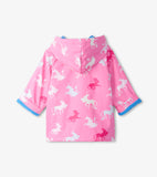 Toddler Girls Mystical Unicorn Color Changing Raincoat