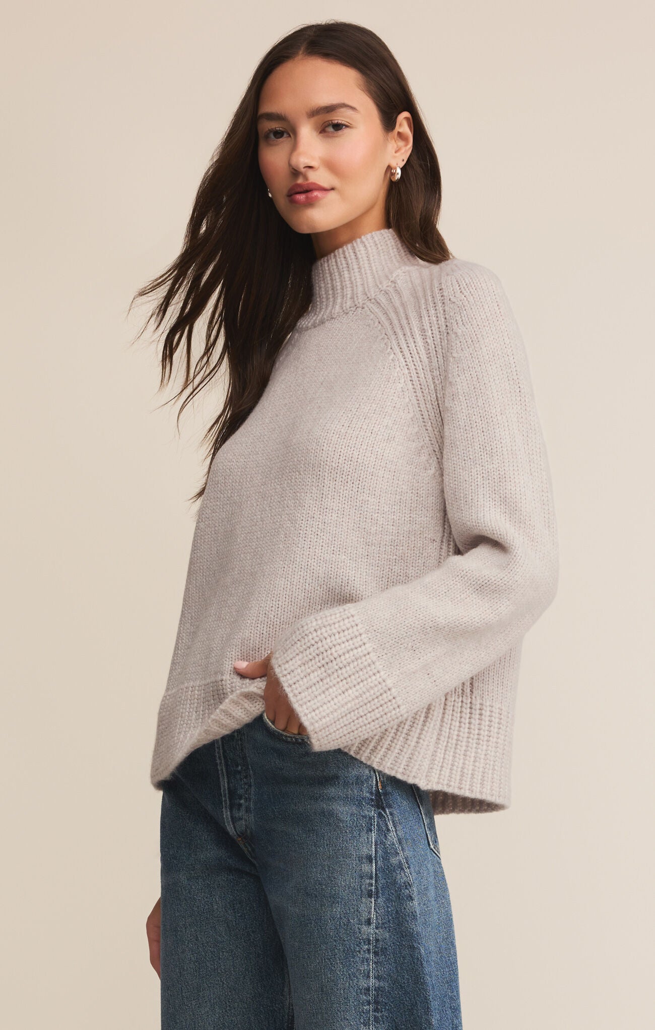 Emerge Funnel Neck Sweater