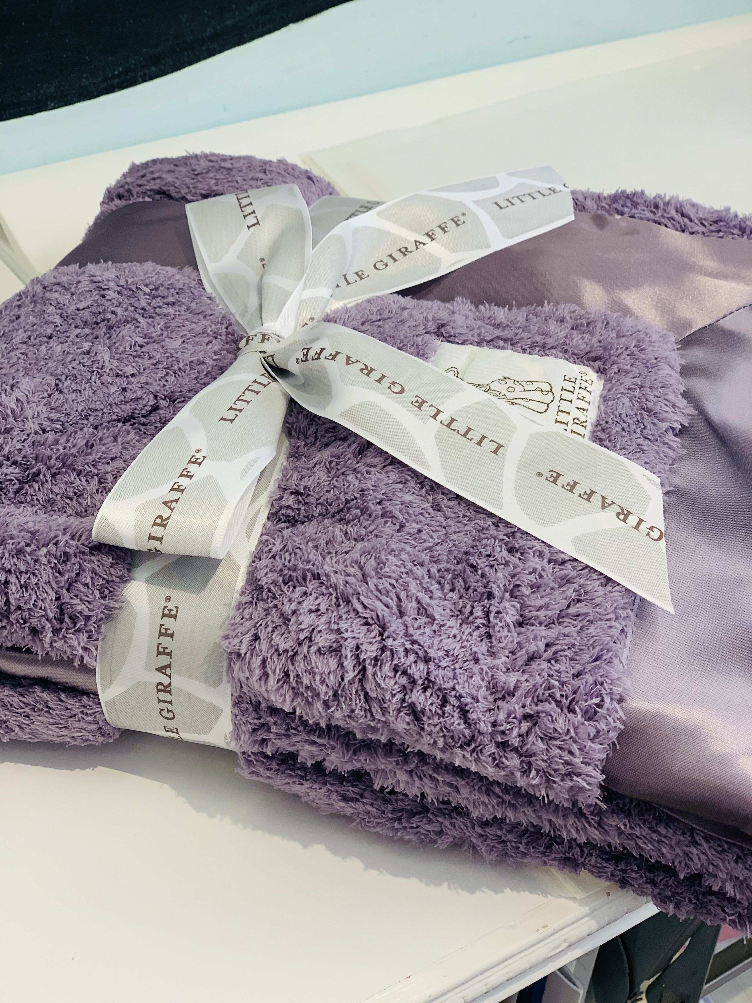 BABY BLANKET - Little Giraffe Chenille Baby Blanket (more Colors)