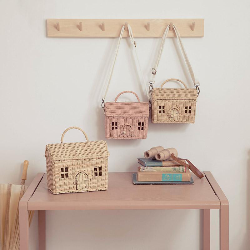KID ACCESSORY - Rattan Casa Bag