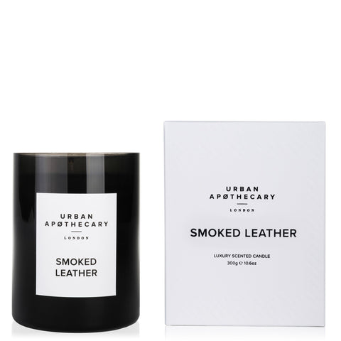 Smoked Leather Candle