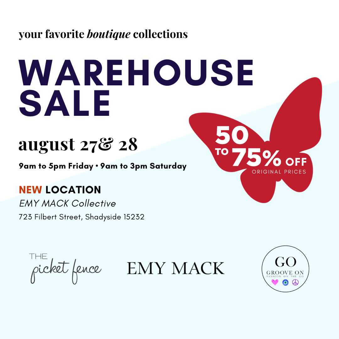 Annual Warehouse Sale August 27 & 28
