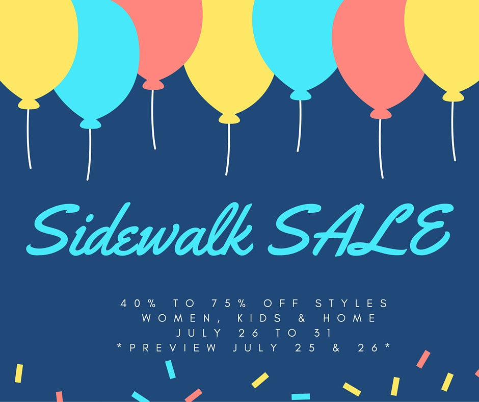 Shadyside Sidewalk SALE