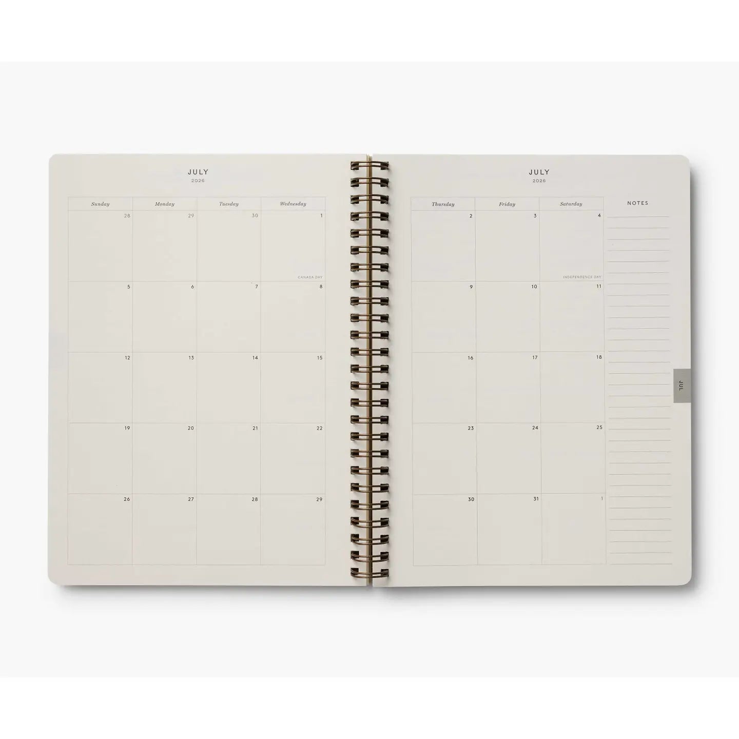 2026 Dahlia 12-Month Softcover Spiral Planner