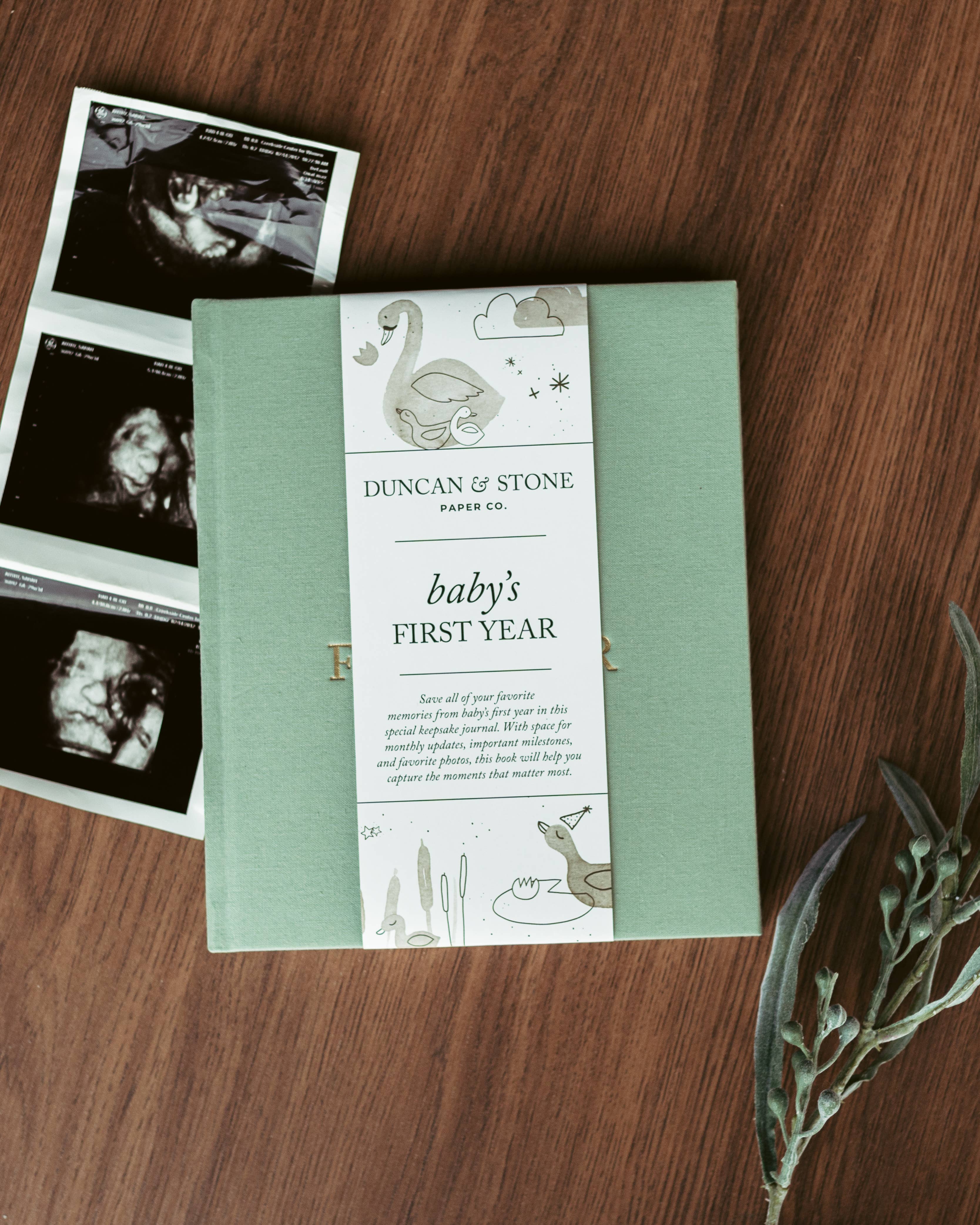 Baby's First Year Memory Book & Photo Album | Mother's Day