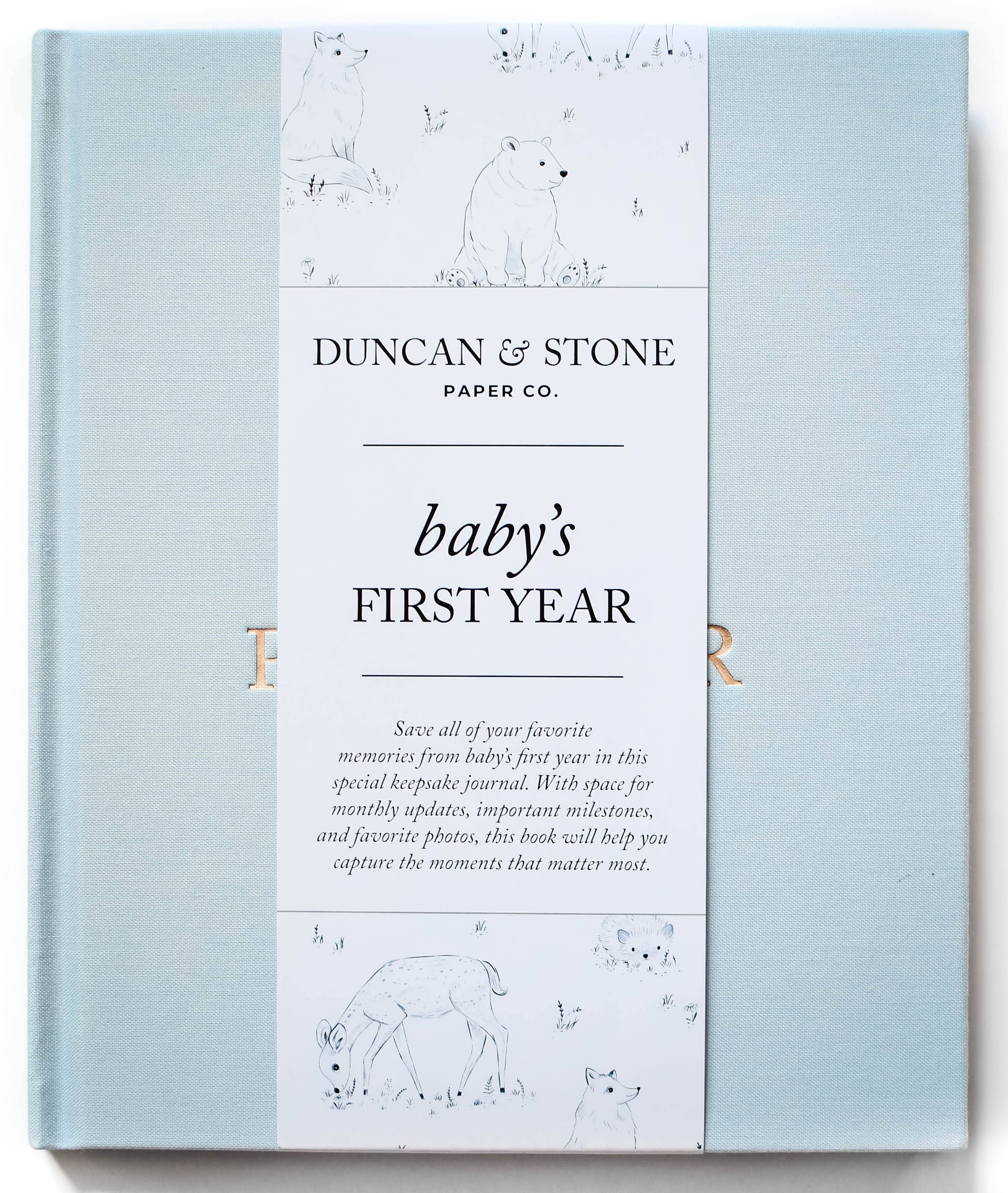 Baby's First Year Memory Book & Photo Album | Mother's Day