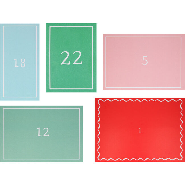 Gingerbread Sticker Advent Calendar