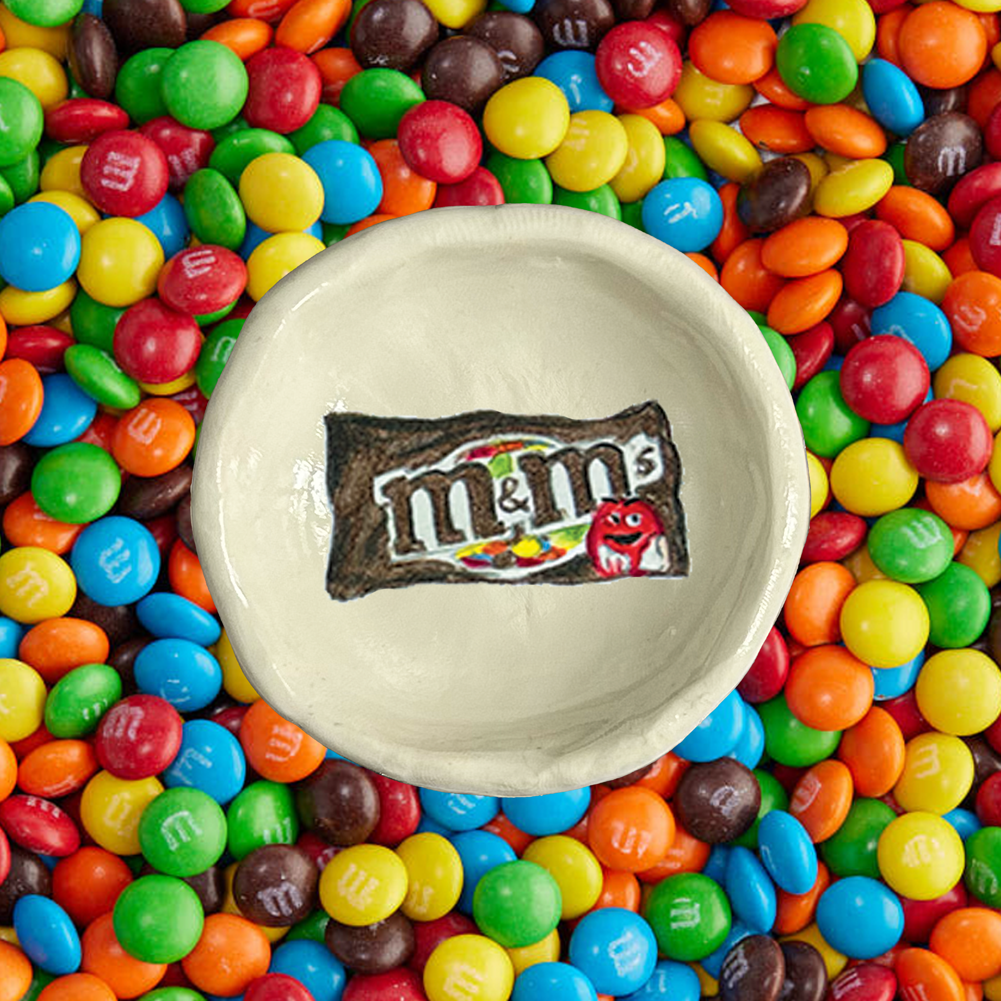 M&Ms Dish