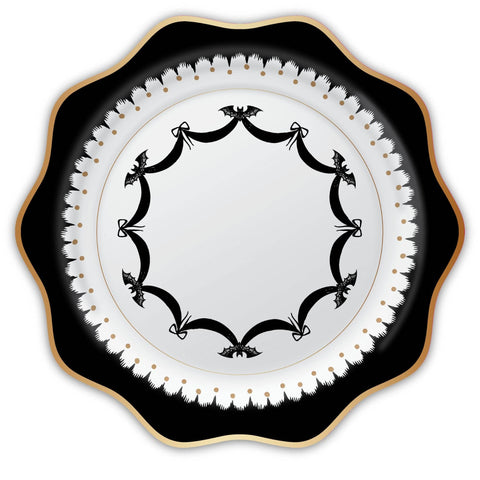 ELEGANT HALLOWEEN DINNER PLATES