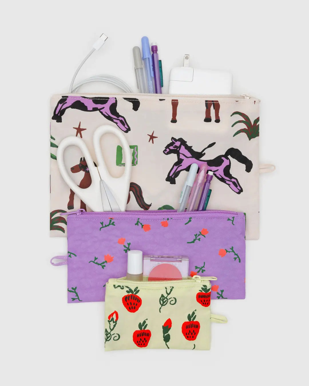 Flat Pouch Set (more patterns)