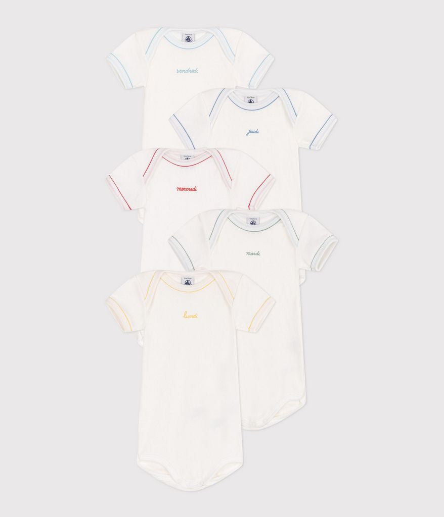 Baby 5 Pack SS Bodysuits