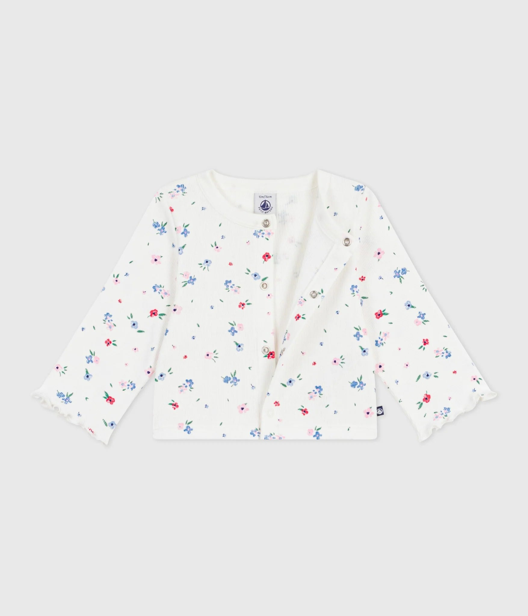 girl floral cardigan