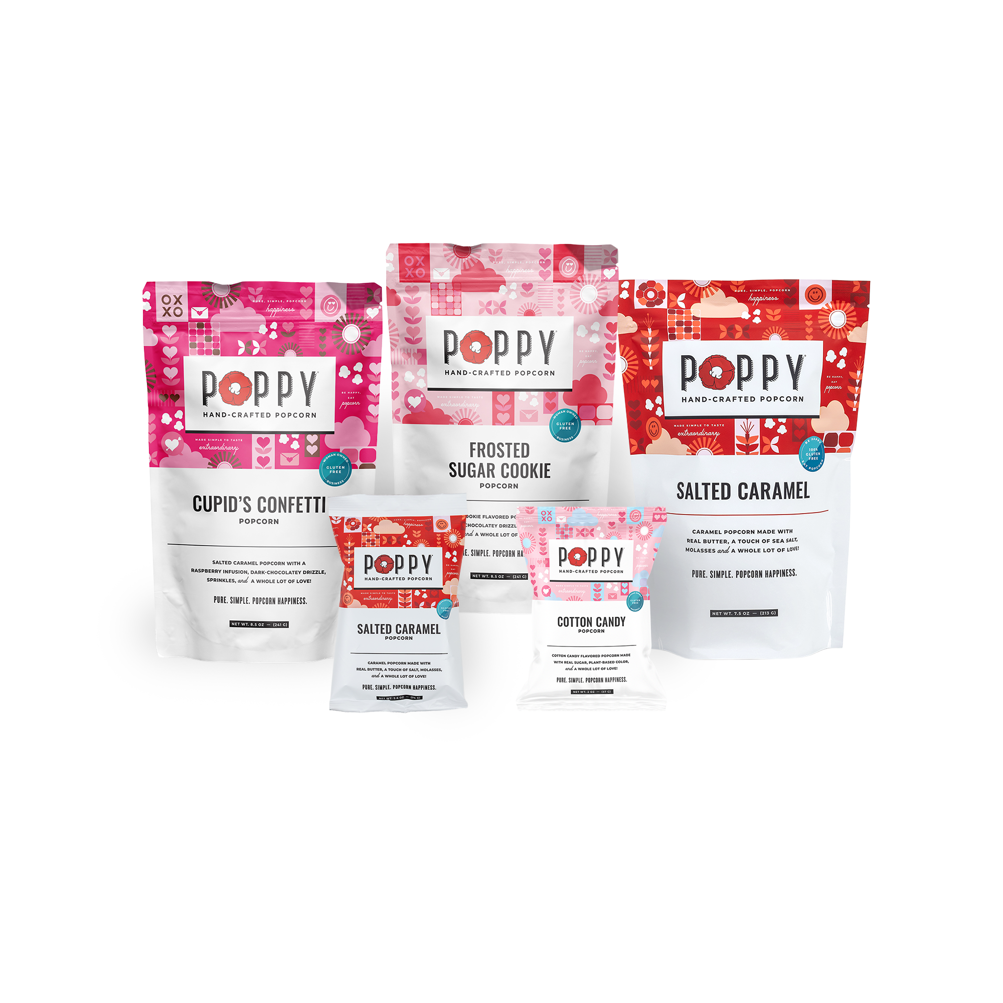 Poppy Frosted Sugar Cookie Popcorn