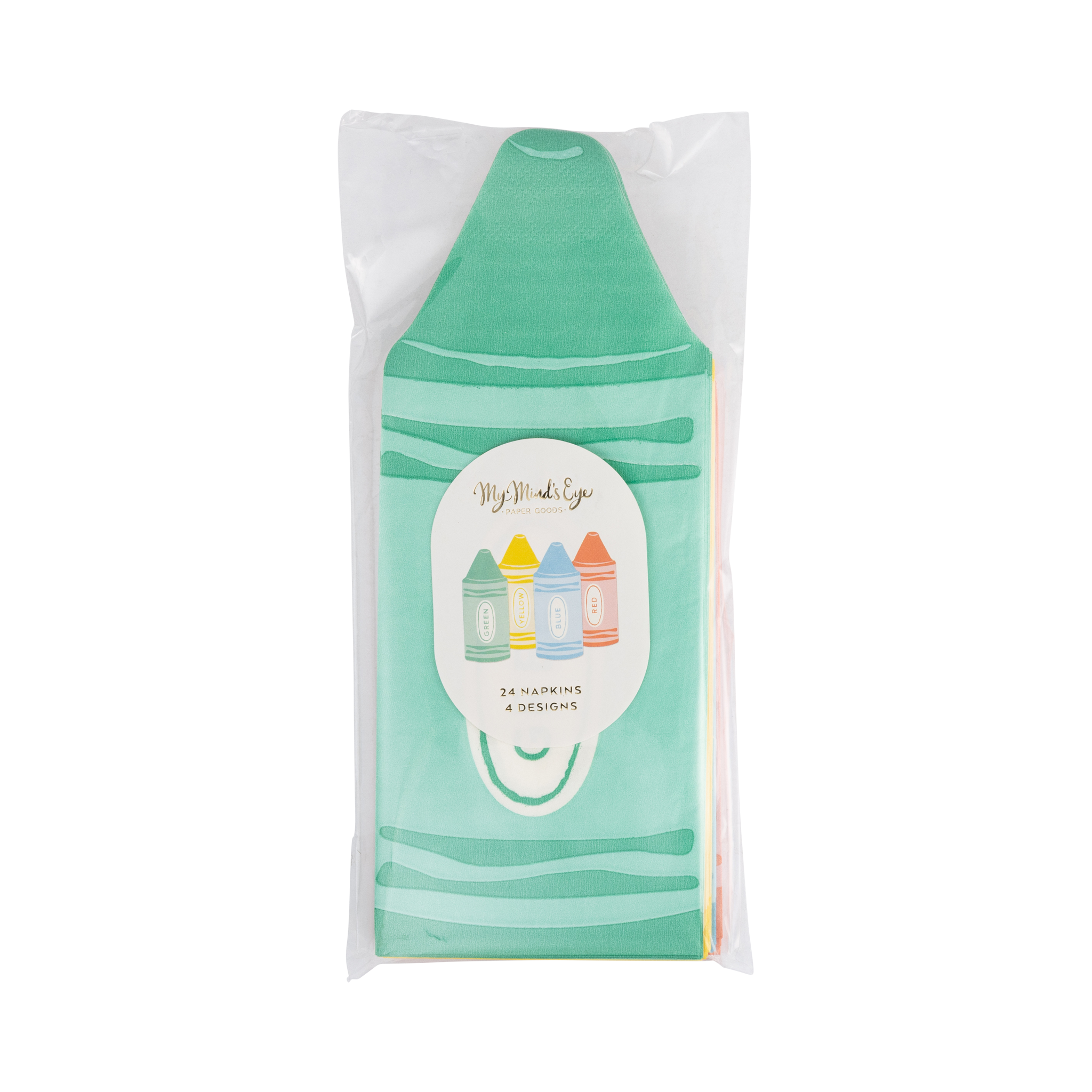 BTS1237 - Crayon Shaped Dinner Napkin Set