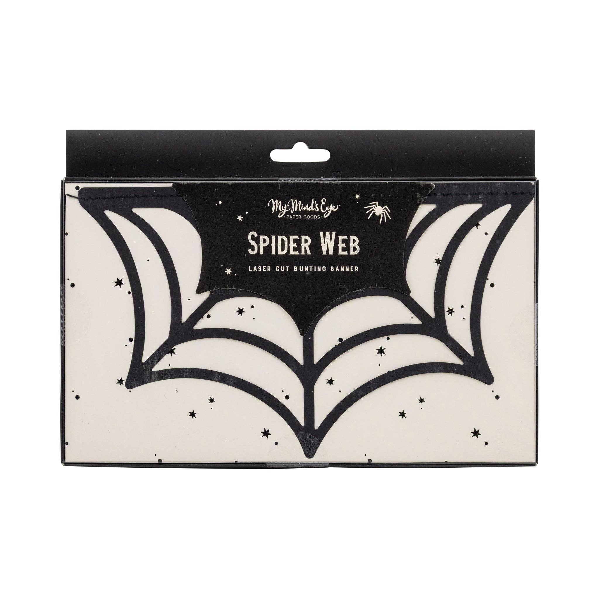 SPW1202 - Spider Web Bunting Banner