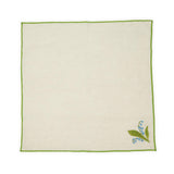 Lily of the Valley Set of 4 Embroidered Napkins