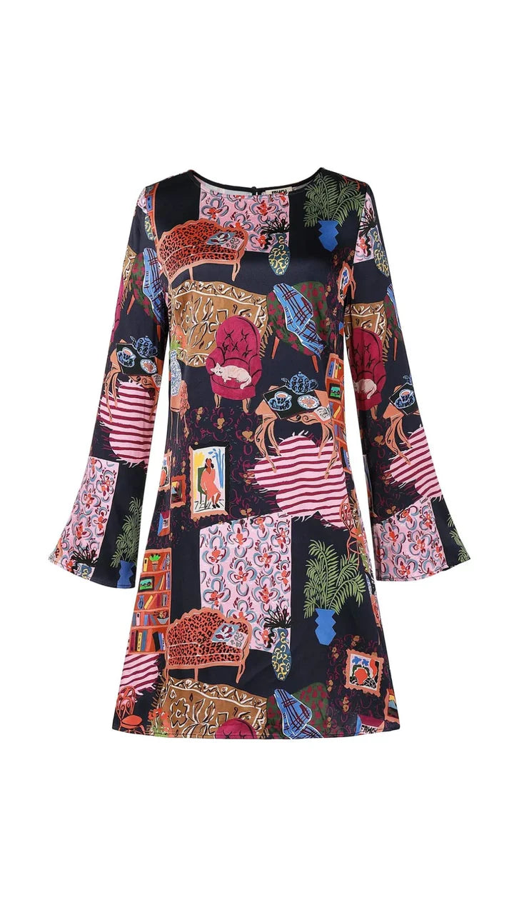 AYURVEDA PRINTED DRESS