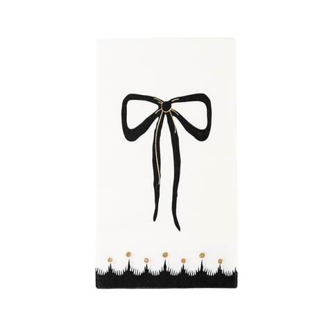 ELEGANT HALLOWEEN GUEST TOWELS