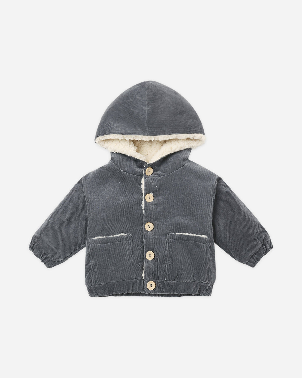 CORDUROY HOODED JACKET