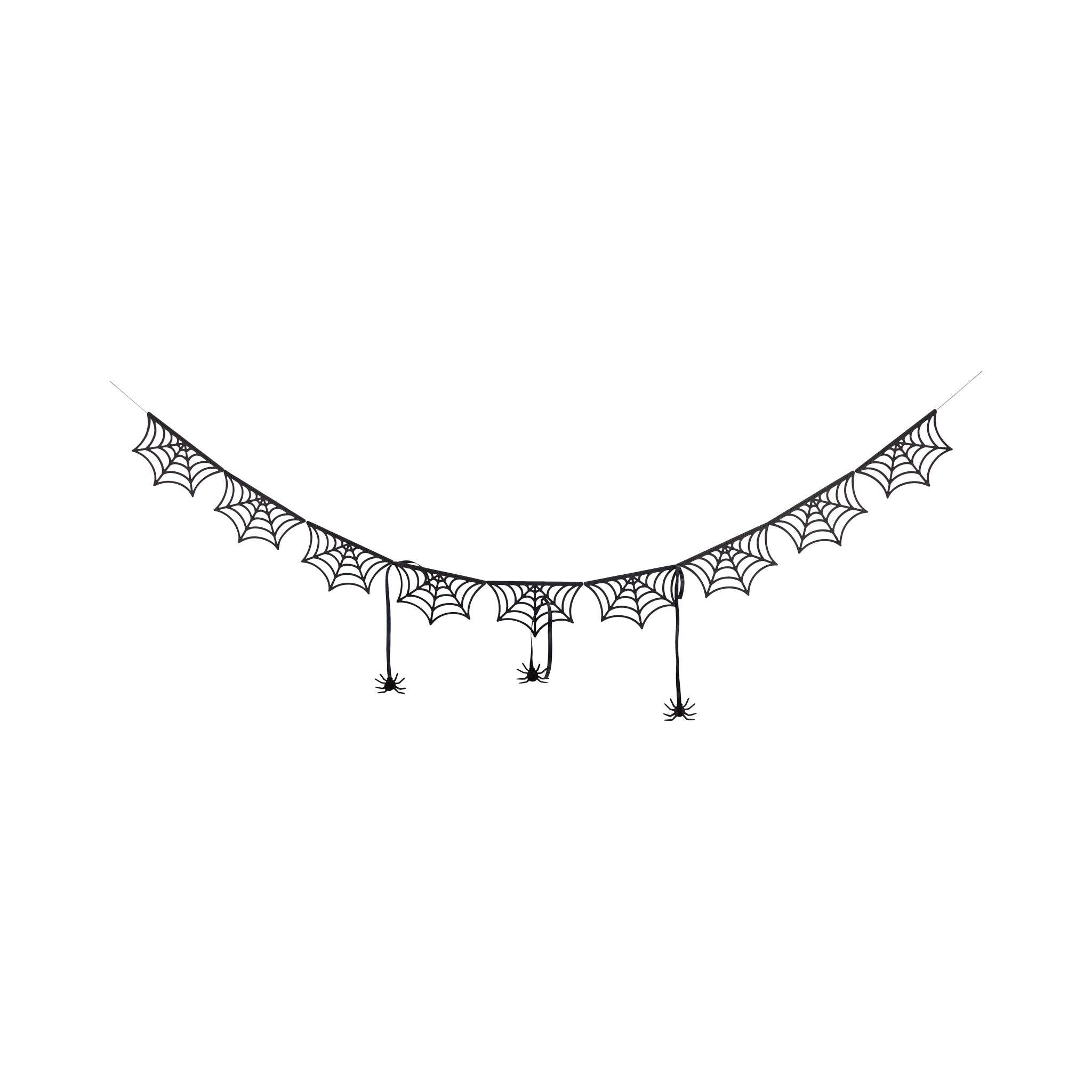 SPW1202 - Spider Web Bunting Banner