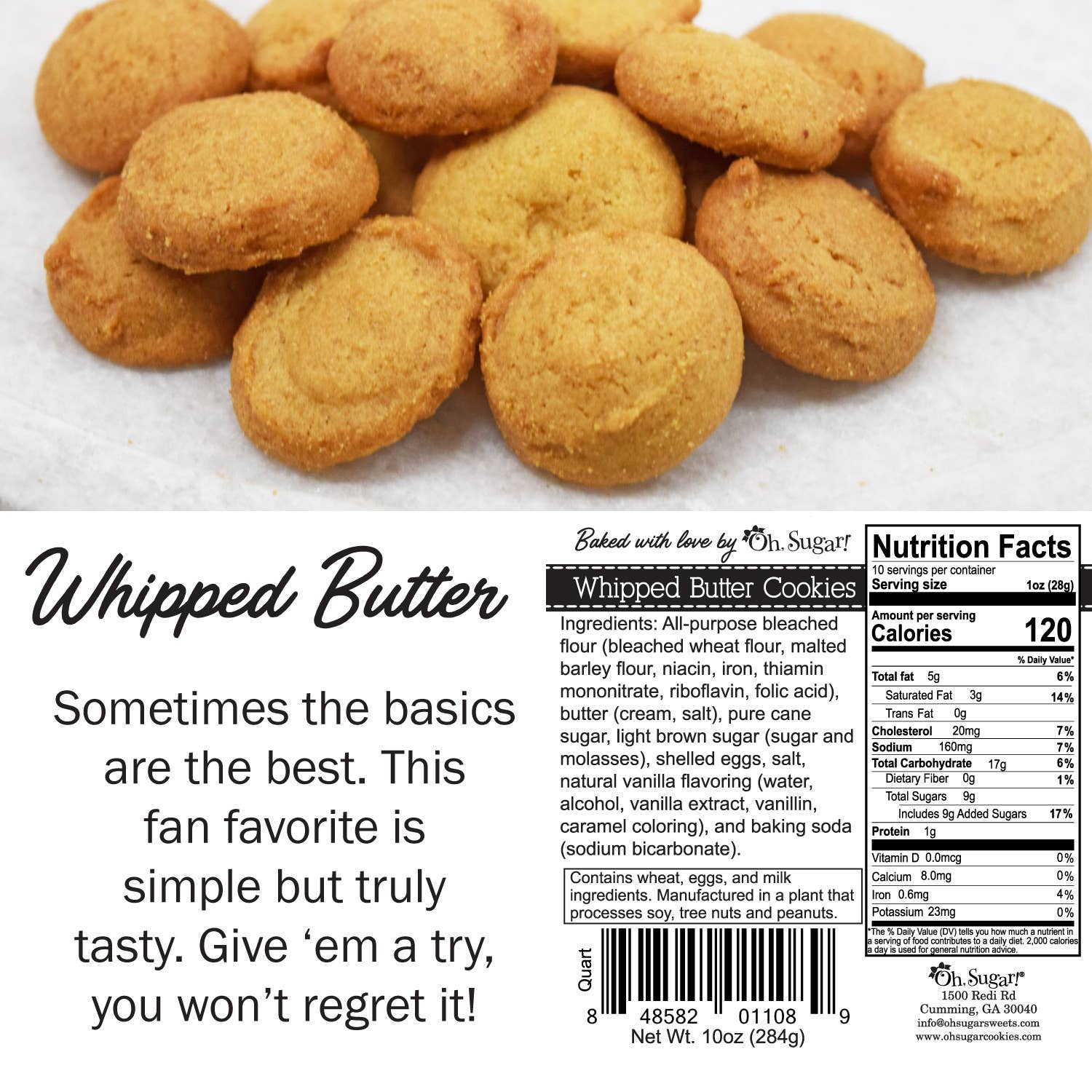 Cookie - Christmas Holiday Asst #1 - Quart Jars