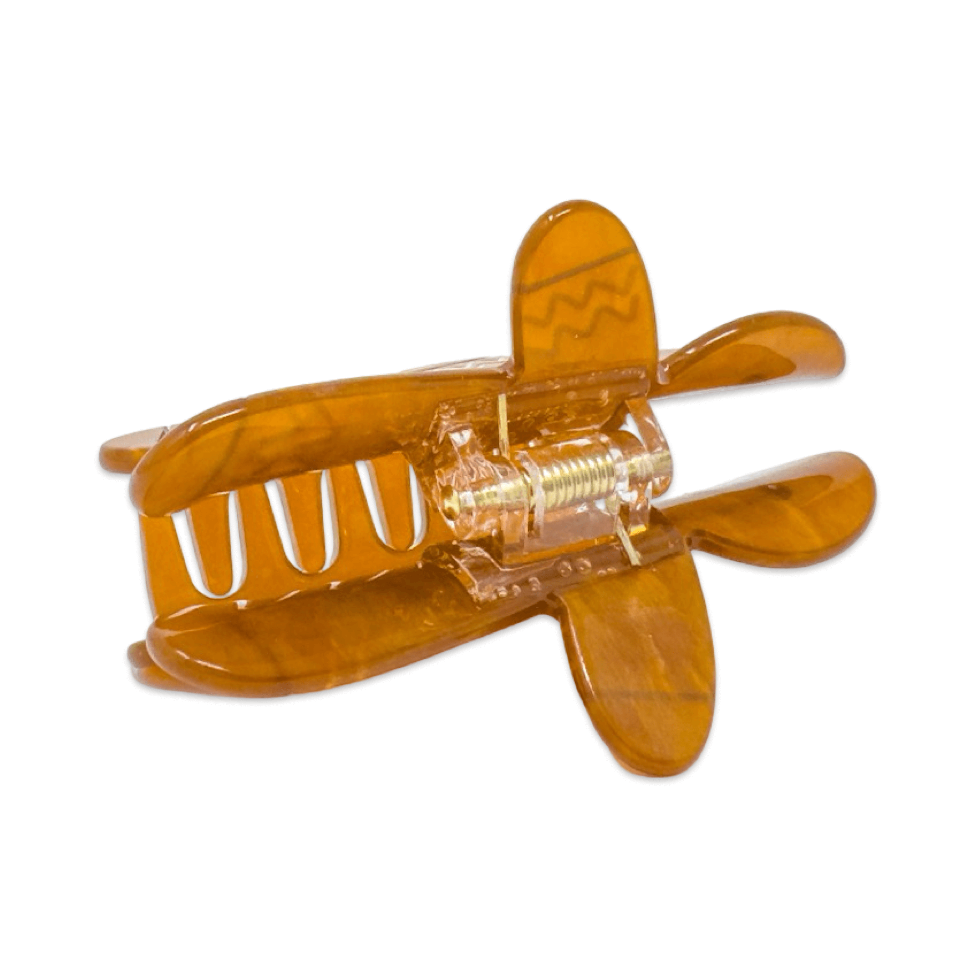 Midi Gingerbread Holiday Cookie Hair Claw Clip