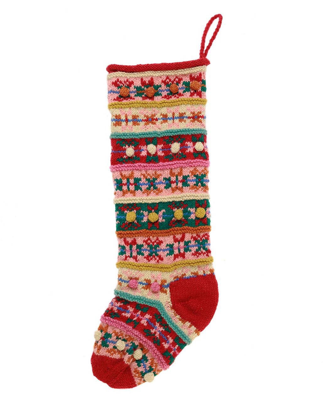 Fair Isle Stocking