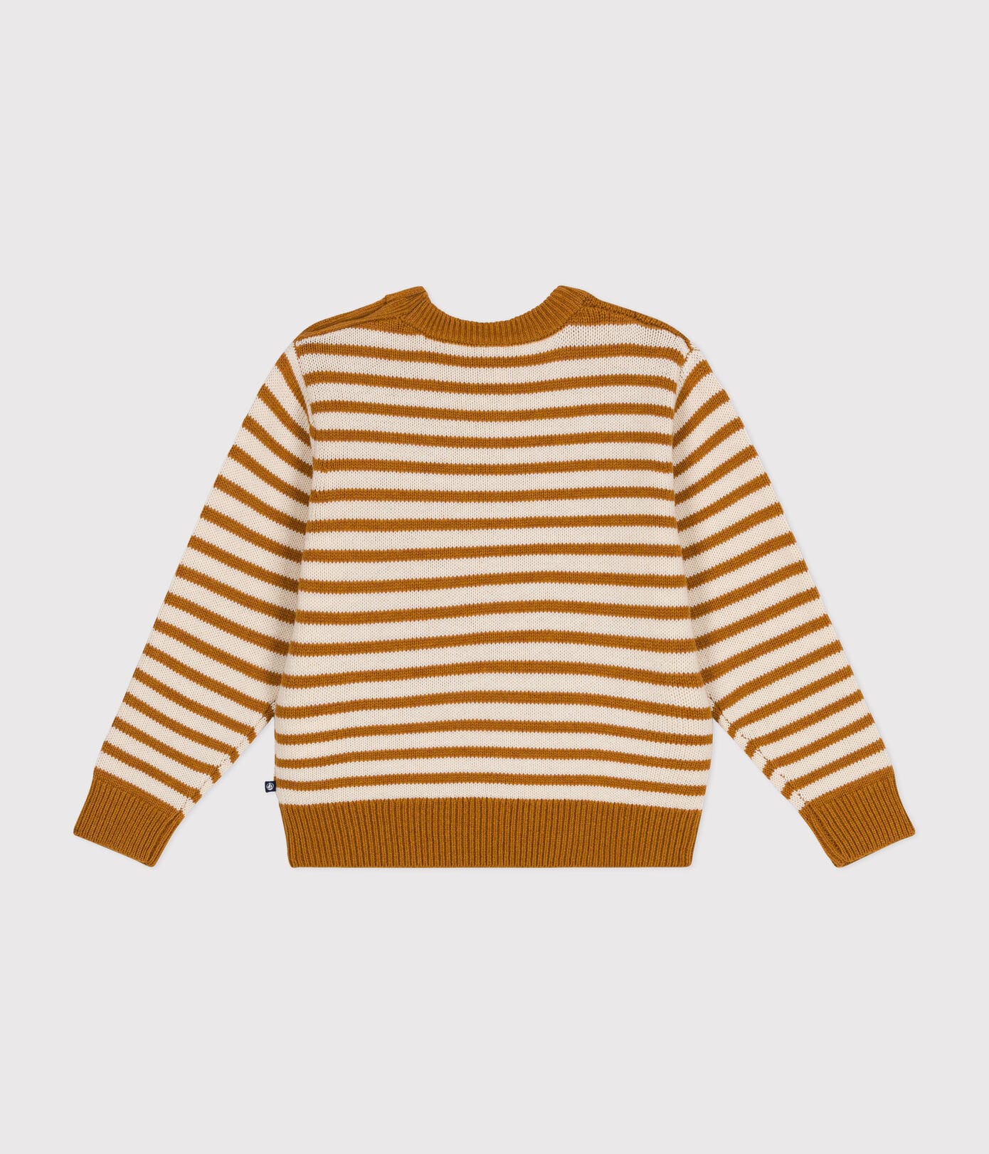 BOYS' WOOL AND COTTON PULLOVER