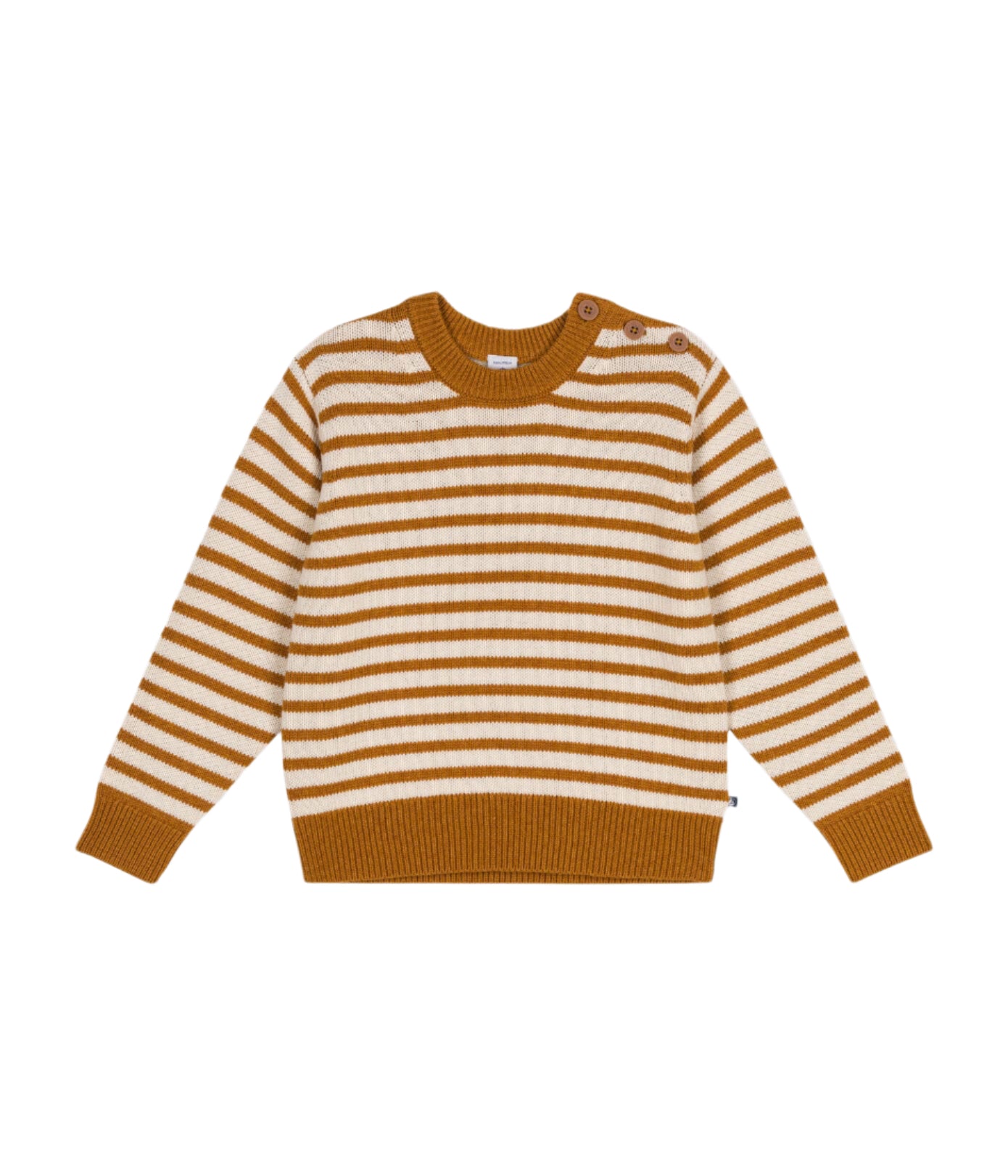 BOYS' WOOL AND COTTON PULLOVER