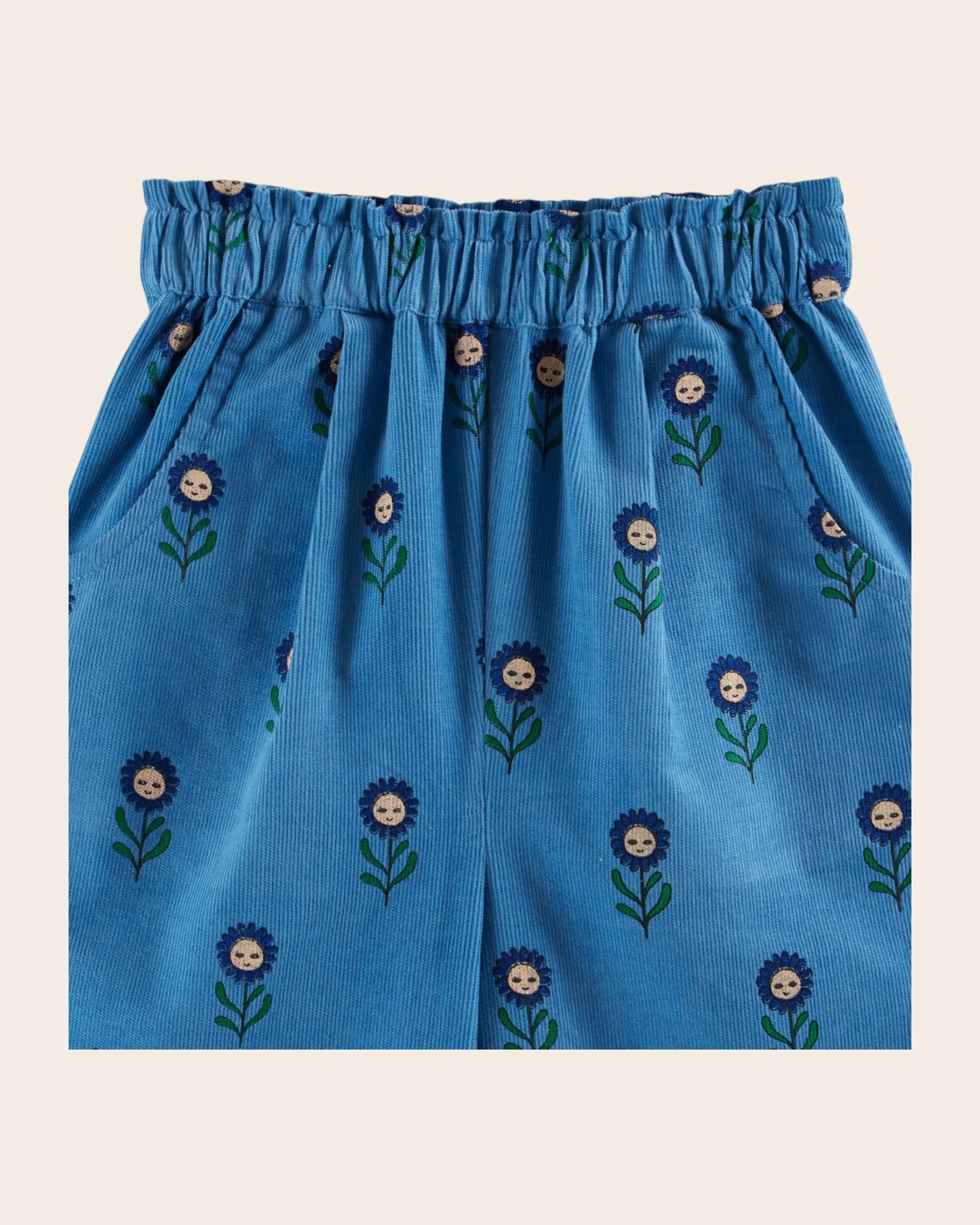 BLUE Corduroy DAISY PANTS
