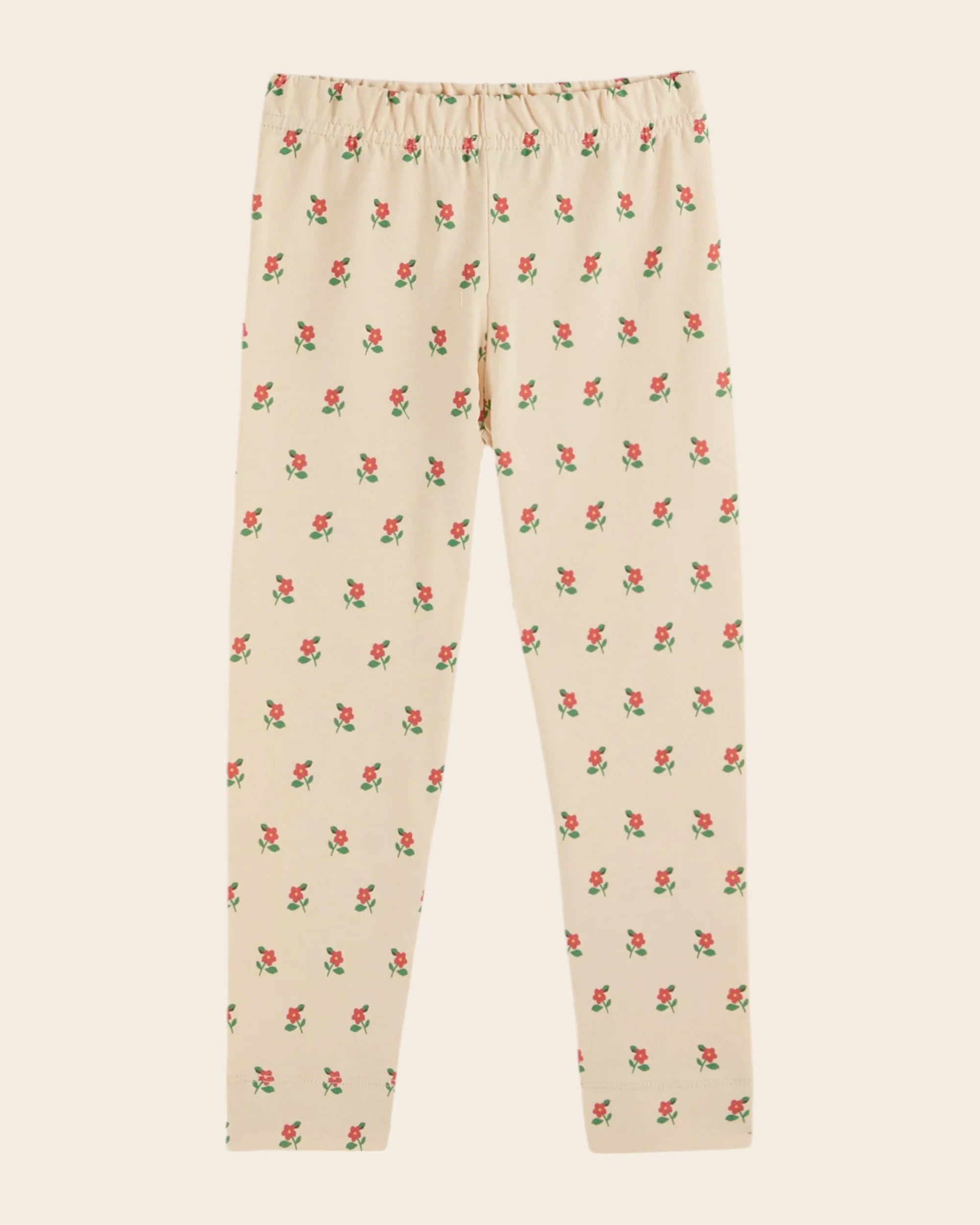 POPPY CREAM ORGANIC COTTON LEGGING